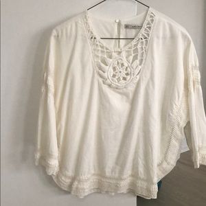 Zara cotton blouse